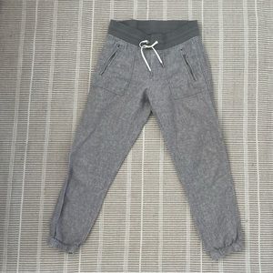 Athleta Linen Cabo Jogger Pants